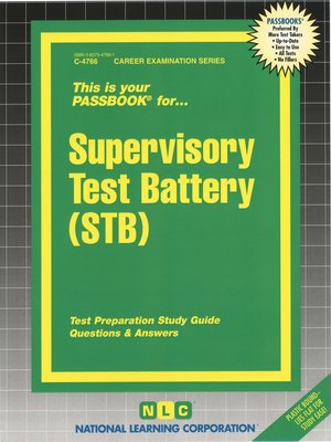 cover image of Supervisory Test Battery (STB)